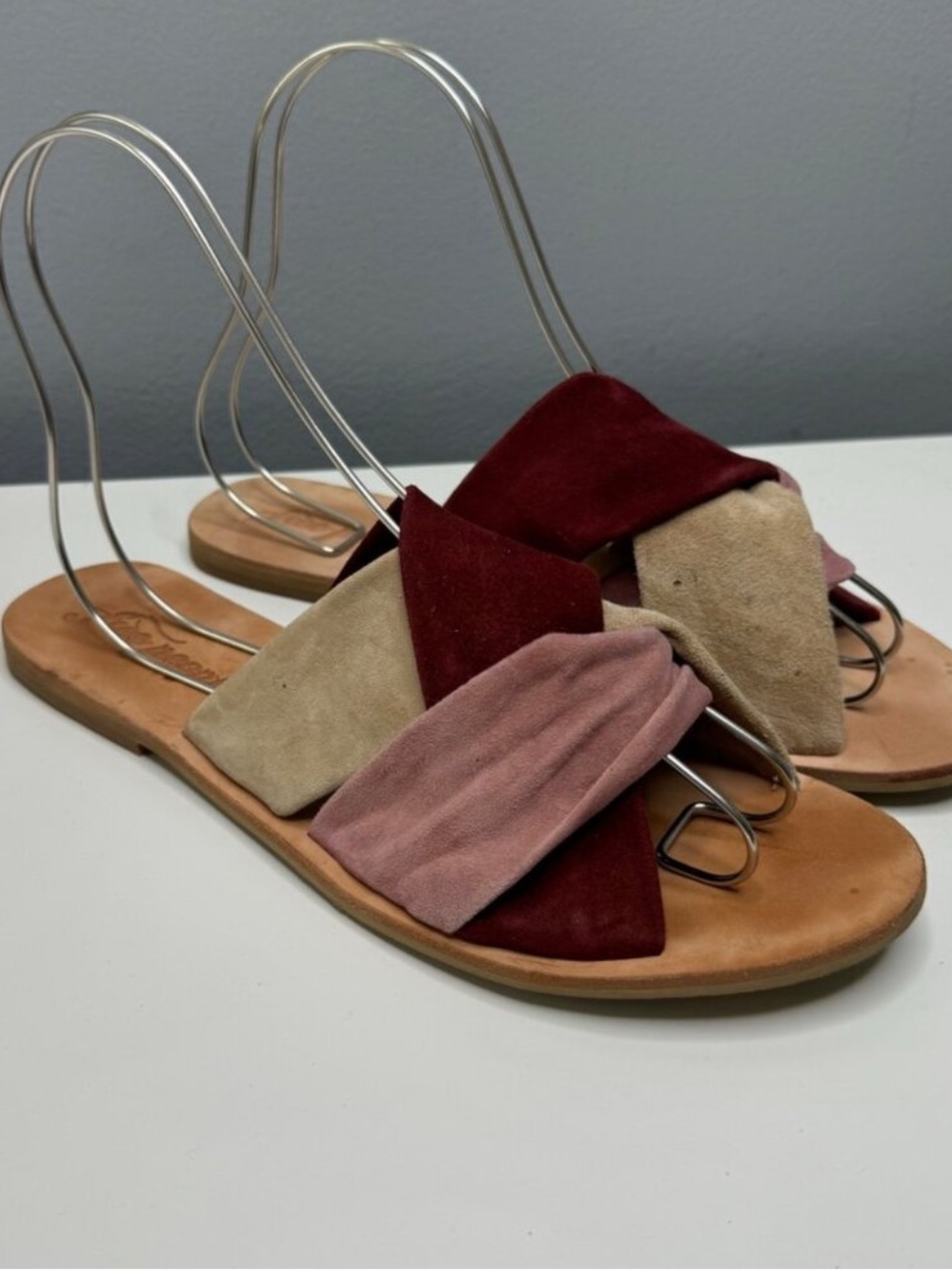FREE PEOPLE rio vista rose suede sandals size 41